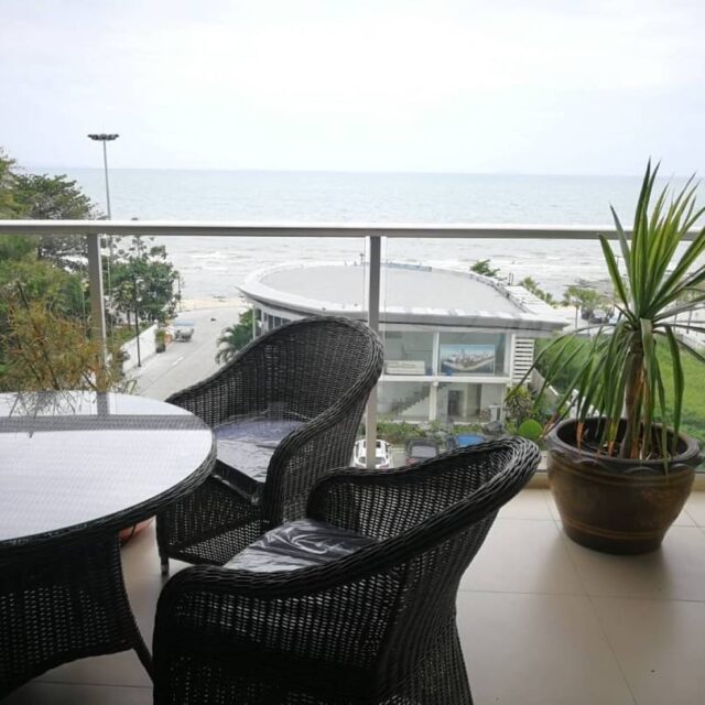 R033 Pattaya Pratumnak Sands Condo 1 bedroom 1 bathroom 59 SQM Rental price 22000 baht/month