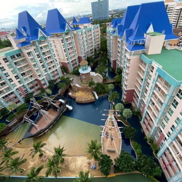 R045 Pattaya South Grand Caribbean Condo 2 bedroom 2 bathroom 72SQM Rental Price 24000 baht