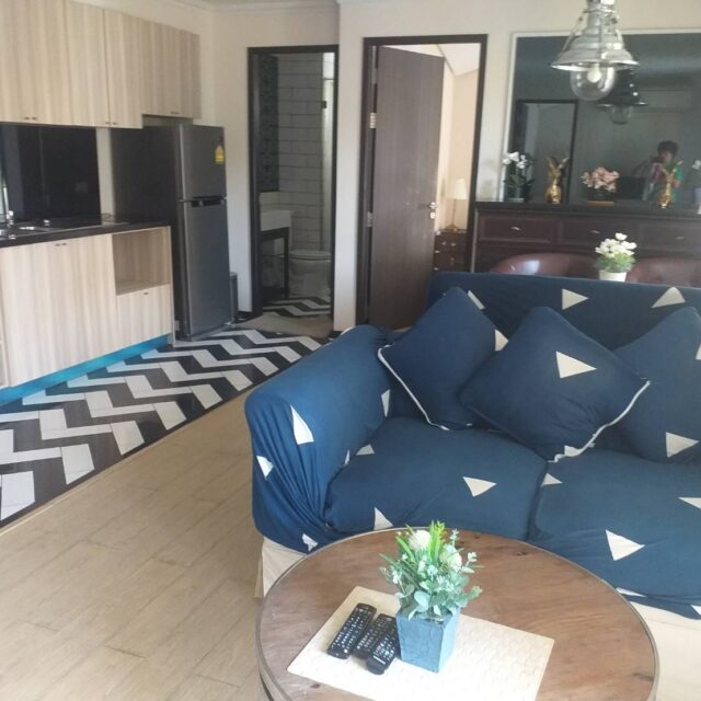 R089 Na Jomtien Pattaya Venetian Condo 2 bedroom 2 bathroom 4th floor Rental Price 28000 baht