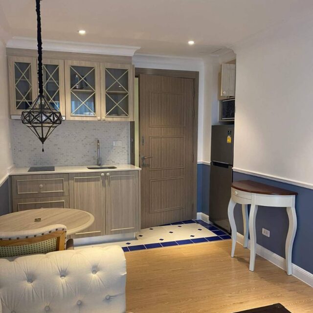 R090 Na Jomtien Pattaya Seven Sea 1 bedroom 1 bathroom 35sqm Rental Price 8000 baht